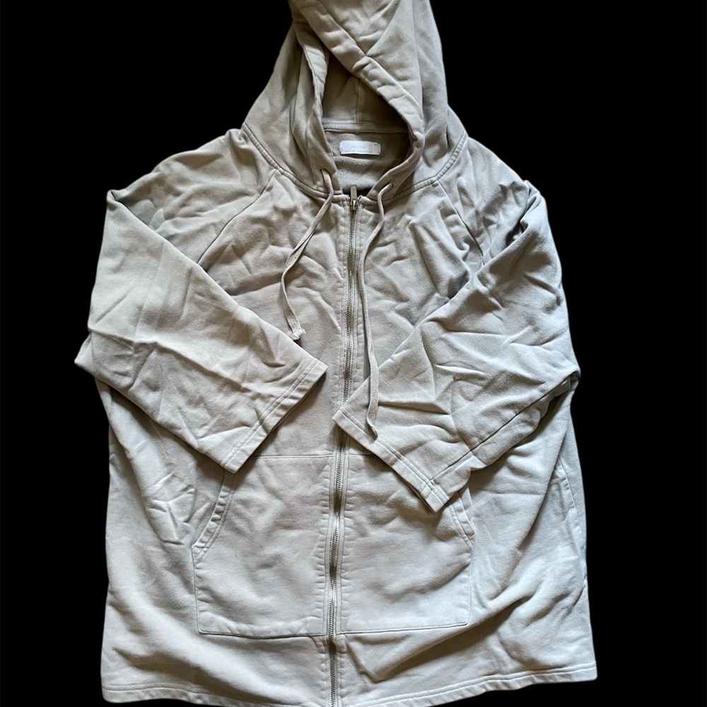 OAK + FORT Light Tan, Oversized M (XL-fit) Hooded Jacket